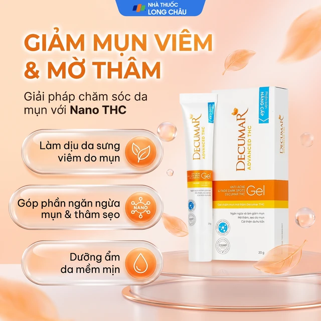 Decumar New Gel ngừa mụn (Tuýp 20g)