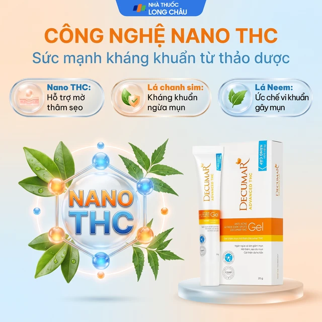 Decumar New Gel ngừa mụn (Tuýp 20g)