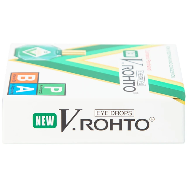 Thuốc nhỏ mắt New V.Rohto điều trị mỏi mắt, sung huyết kết mạc (13ml)