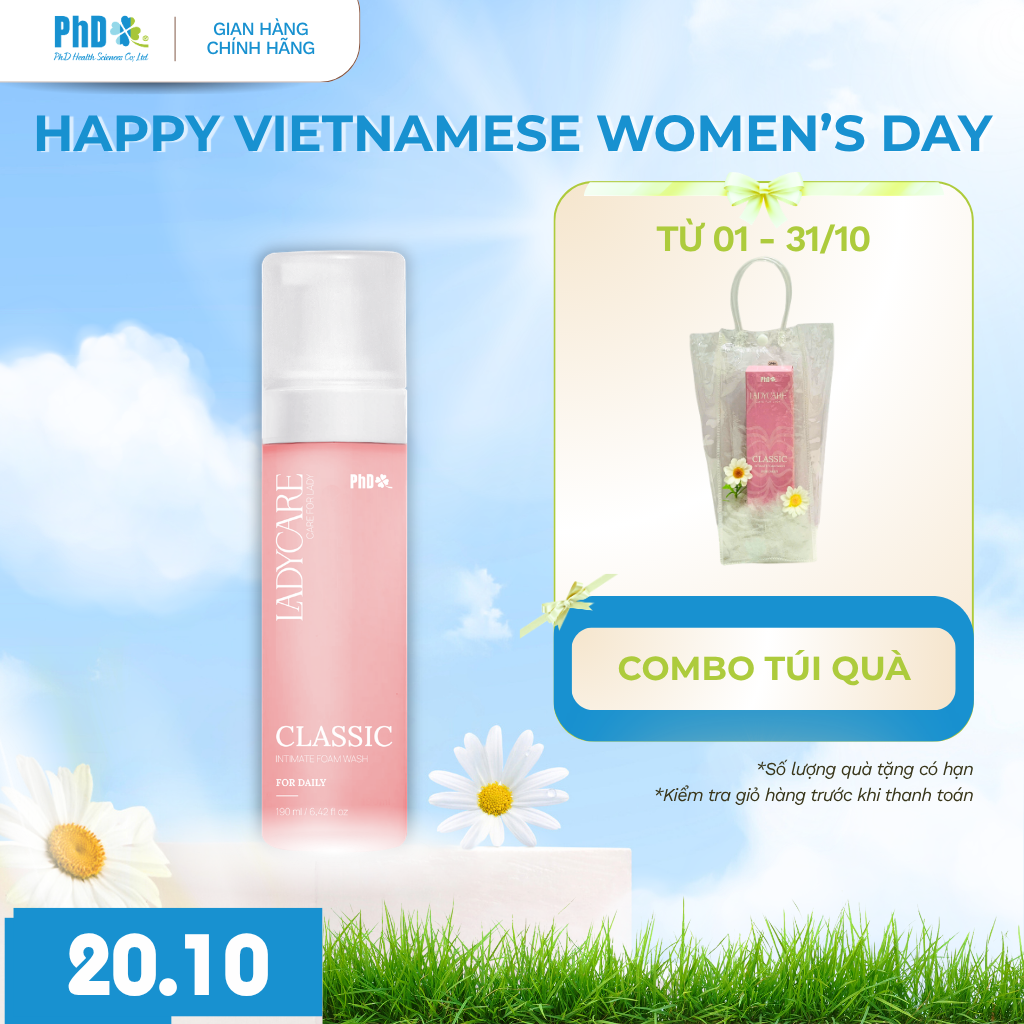 Bọt vệ sinh Ladycare Classic 190ml