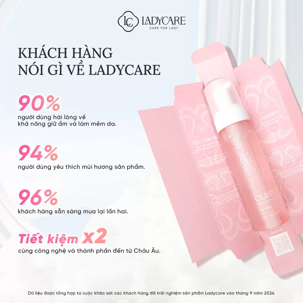Bọt vệ sinh Ladycare Classic 190ml