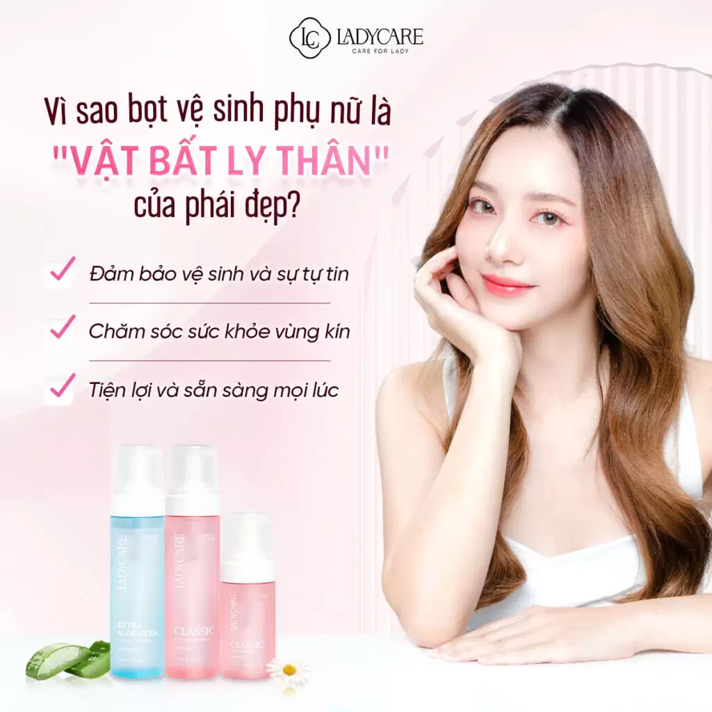 Bọt vệ sinh Ladycare Classic 190ml