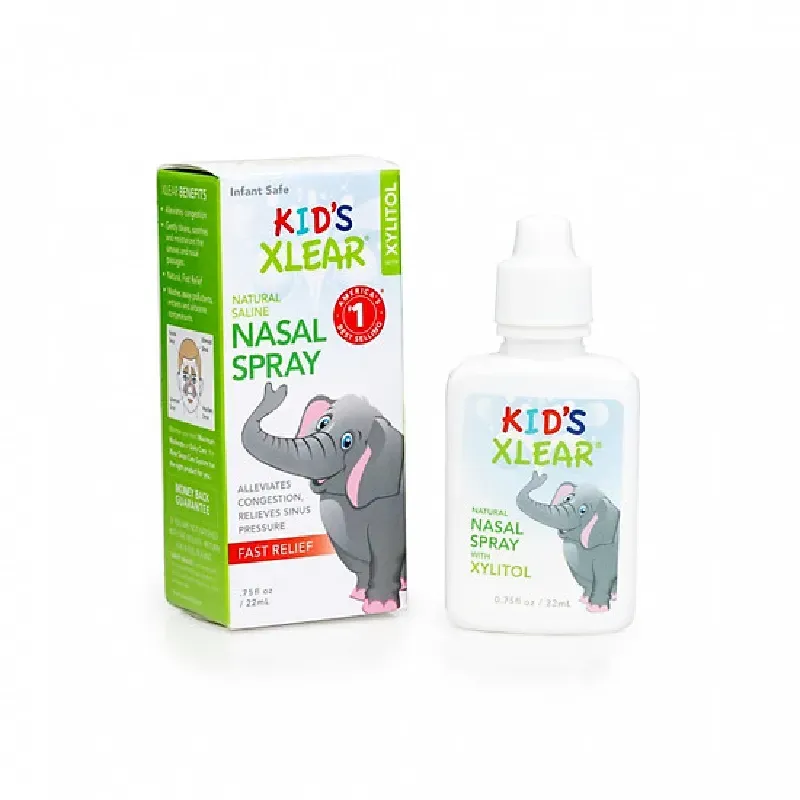 Kid’s Xlear Nasal Spray – Hỗ trợ làm sạch xoang mũi (Hộp 22ml)